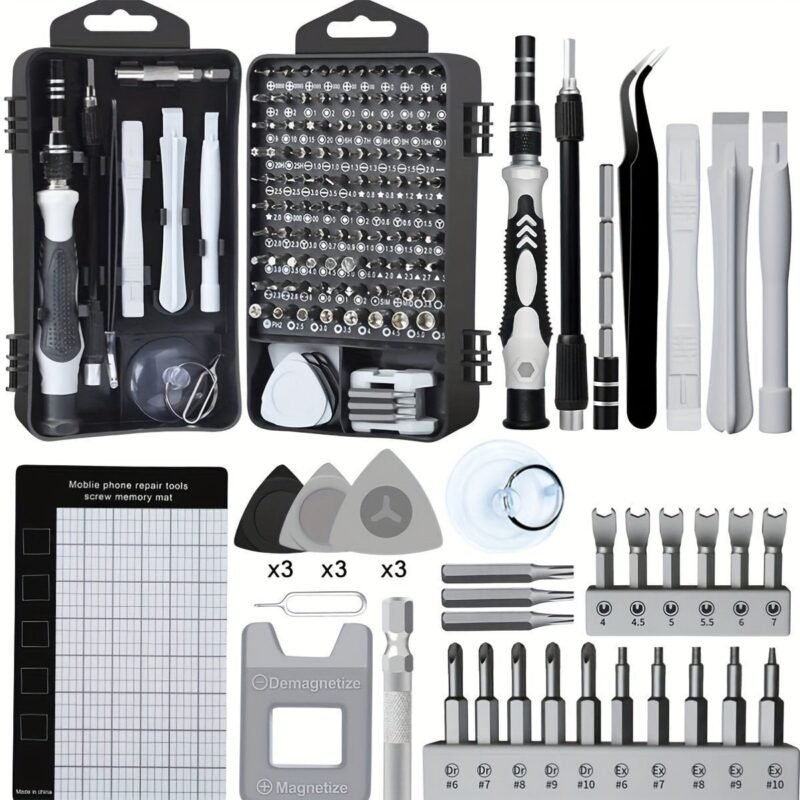 1 Set 138-In-1 S2 Phone Repair Tool Combo. Clock Mobile Phone Disassembly And Maintenance Tools. S2 Screwdriver Set. Wire Extractor