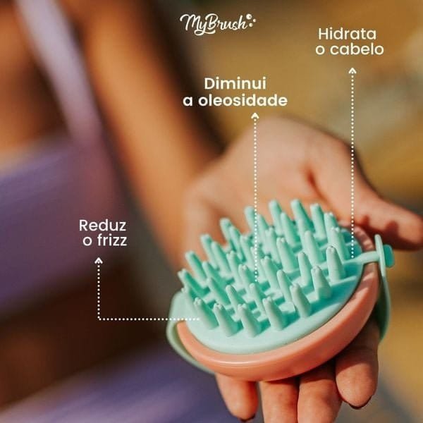 Happy Head Cleaning Massage Brush